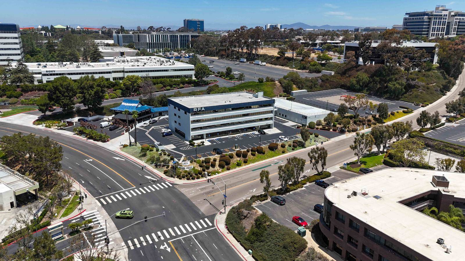 Sorrento Valley Chiropractic office building at 5440 Morehouse Dr, serving 4S Ranch